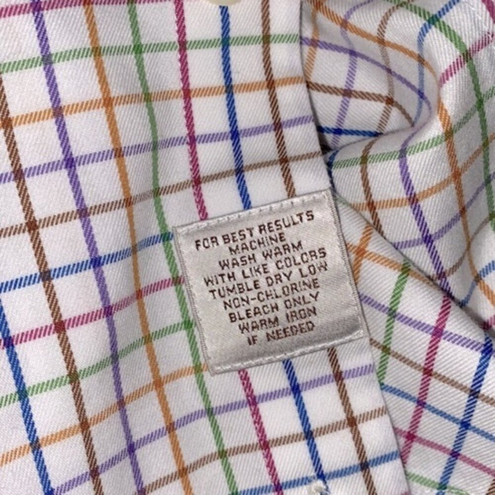 Peter Millar size large button down cotton shirt - image 7